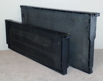 Plastic frames and foundation